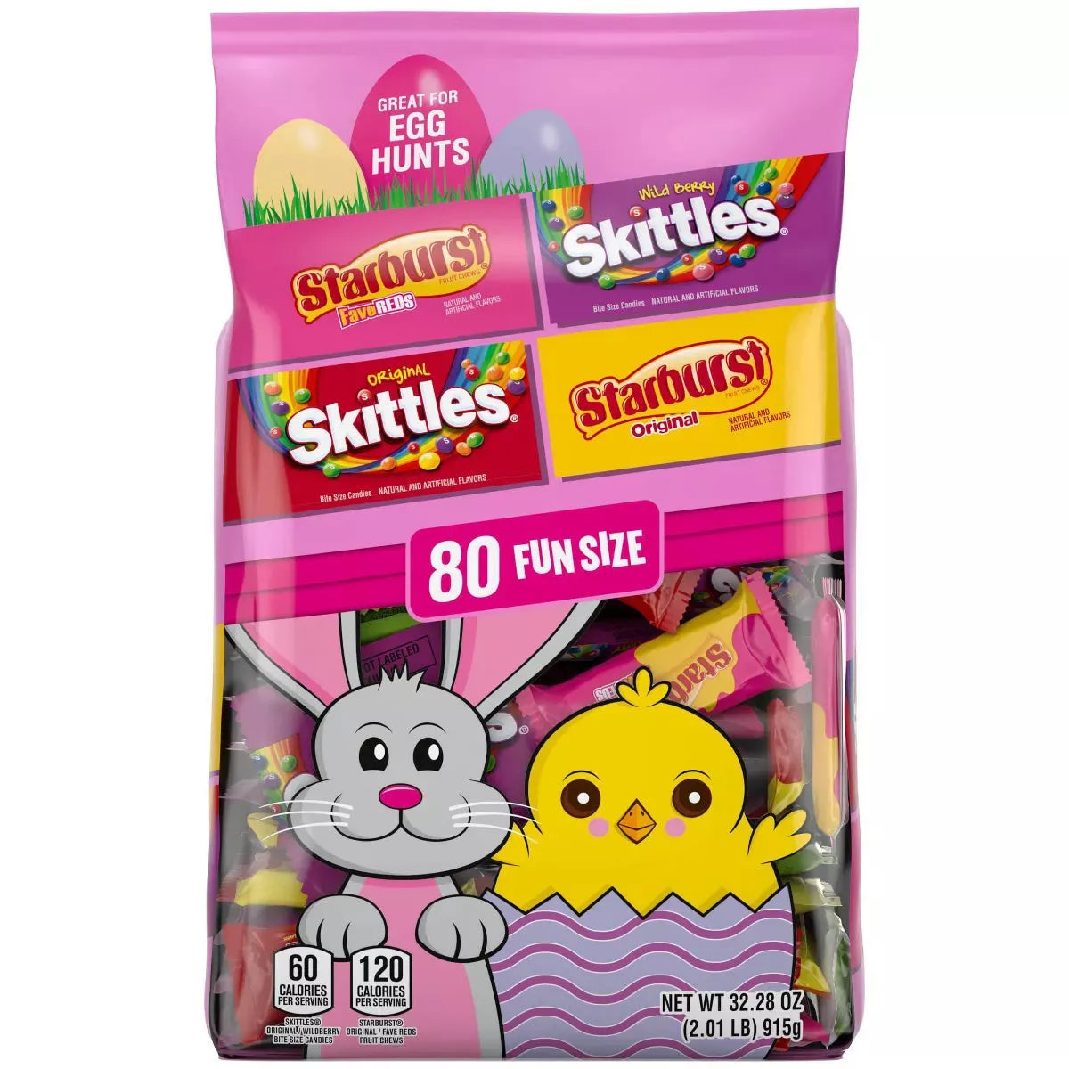 Easter Candy Grab Bag Egg Filler Mix: 80-Piece Bag