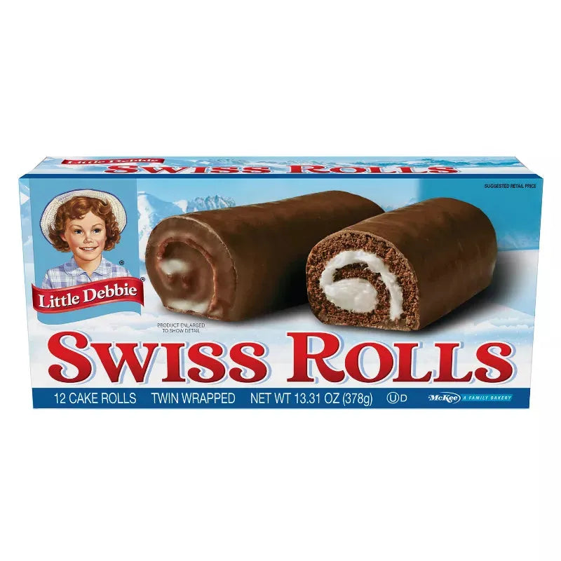 Little Debbie Swiss Rolls: 12-Piece Box