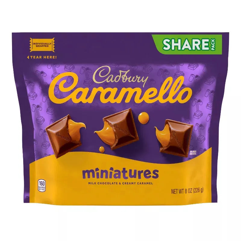 Hershey's Cadbury Caramello Miniatures: 8-Ounce Bag