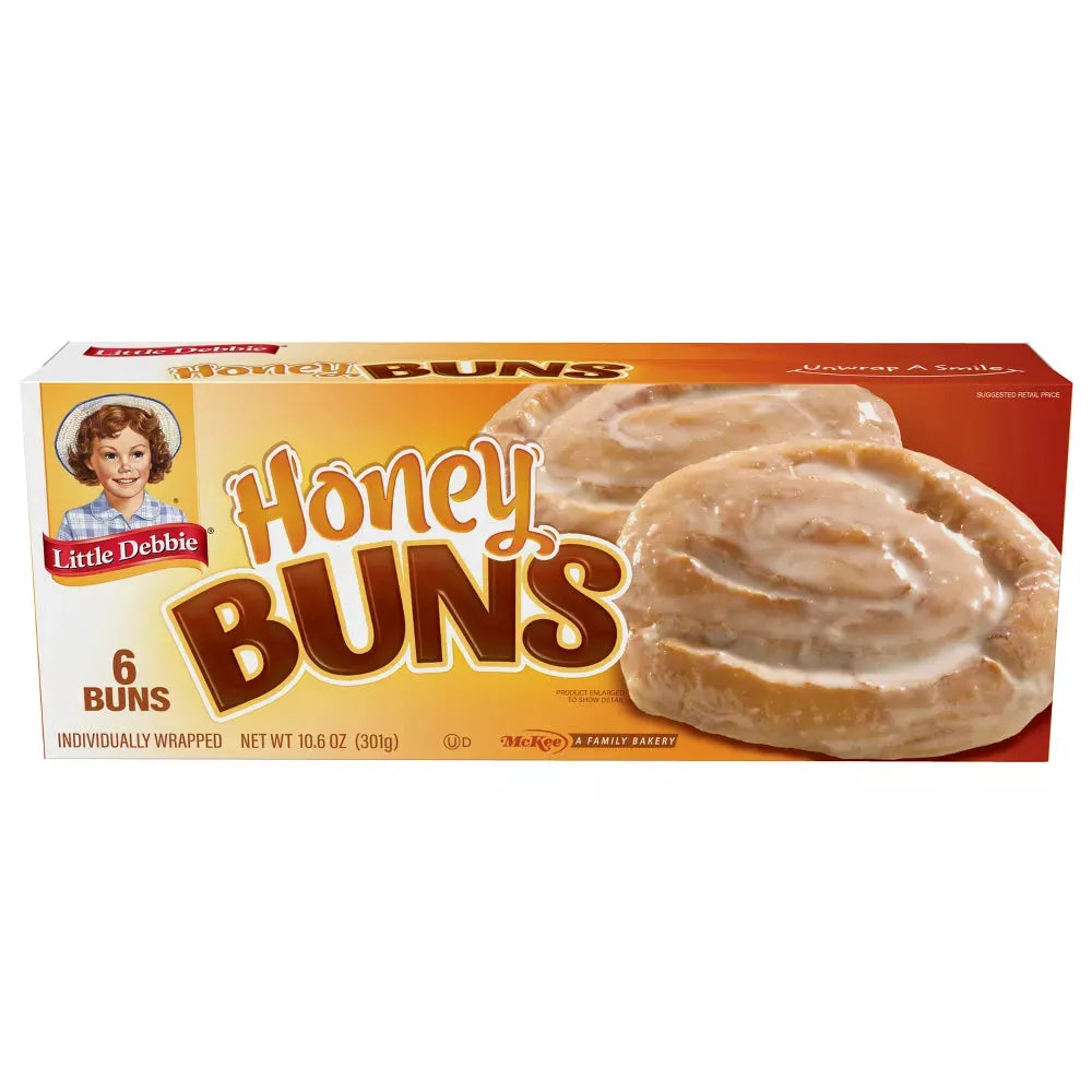 Little Debbie Honey Buns: 6-Piece Box