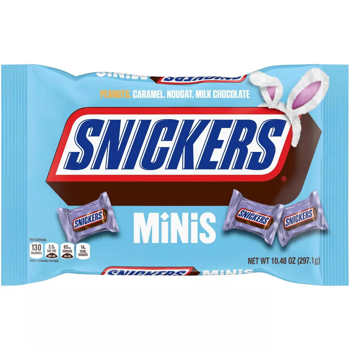 Purple Snickers Minis Candy: 10.48-Ounce Bag