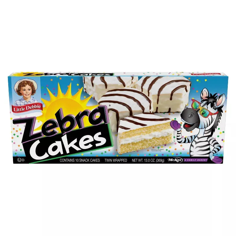 Little Debbie Zebra Cakes: 10-Piece Box