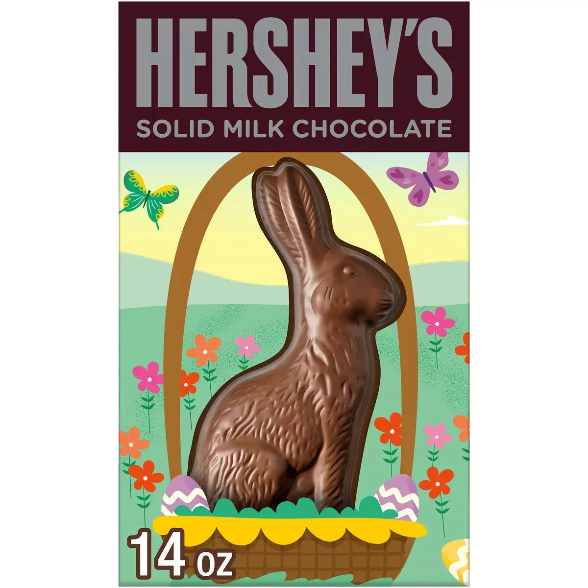 Hershey's Solid Milk Chocolate Easter Bunny: 14-Ounce Box