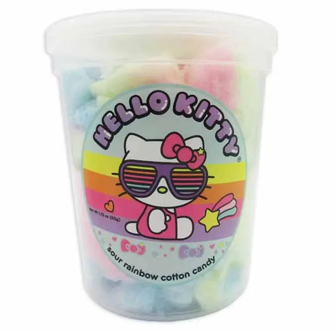 Chocolate Storybook Cotton Candy - Hello Kitty Sour Rainbow: 12-Piece Case