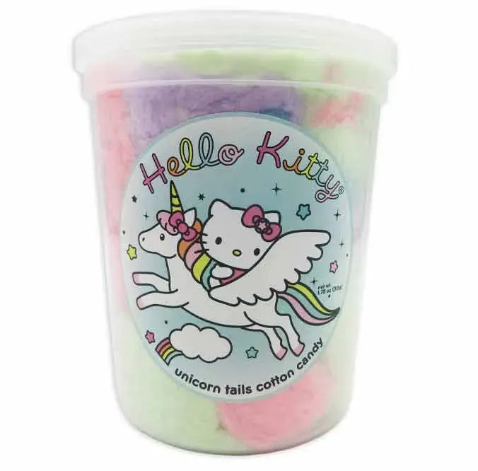 Chocolate Storybook Cotton Candy - Hello Kitty Unicorn Tails: 12-Piece Case