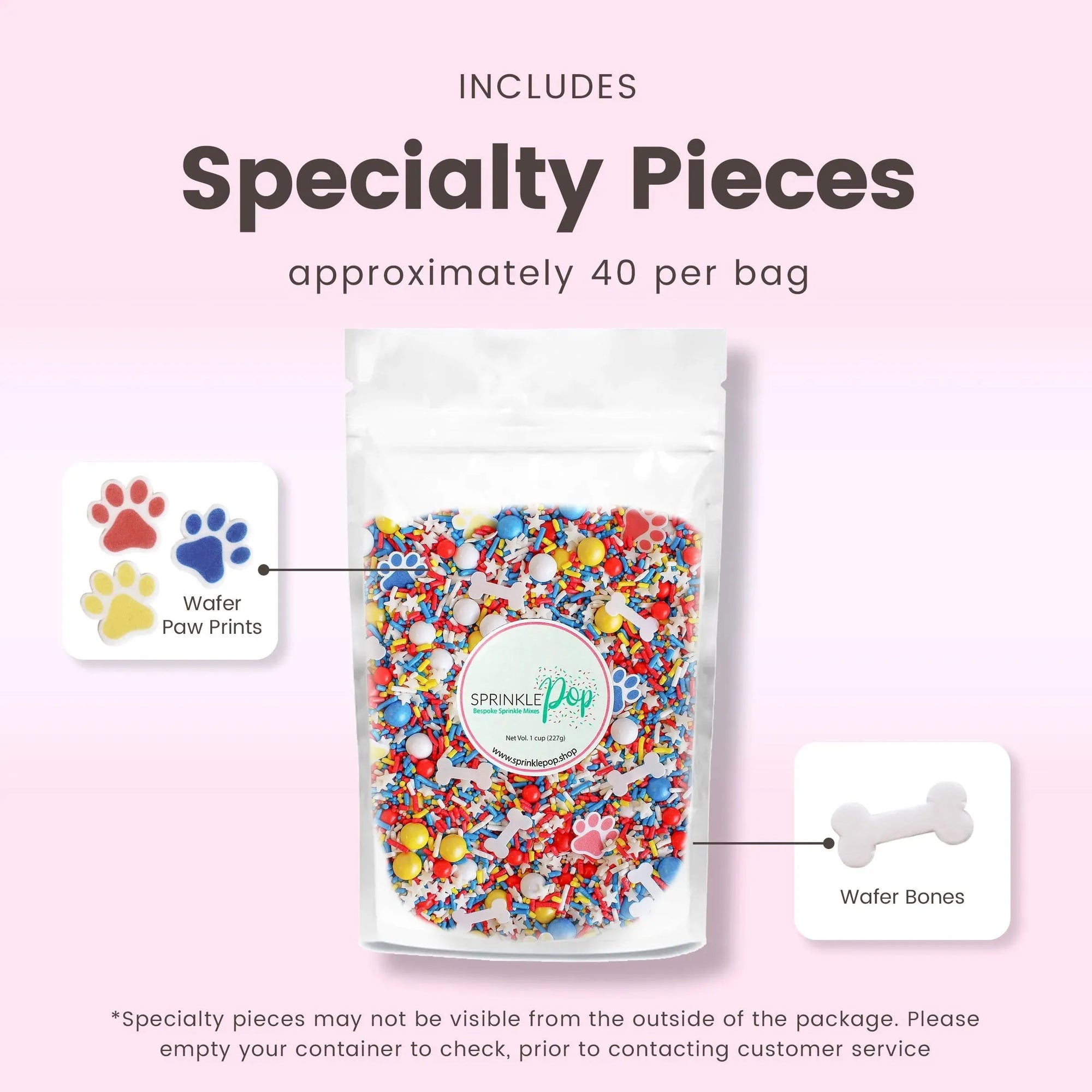 Sprinkle Pop Hero Dogs Sprinkle Mix