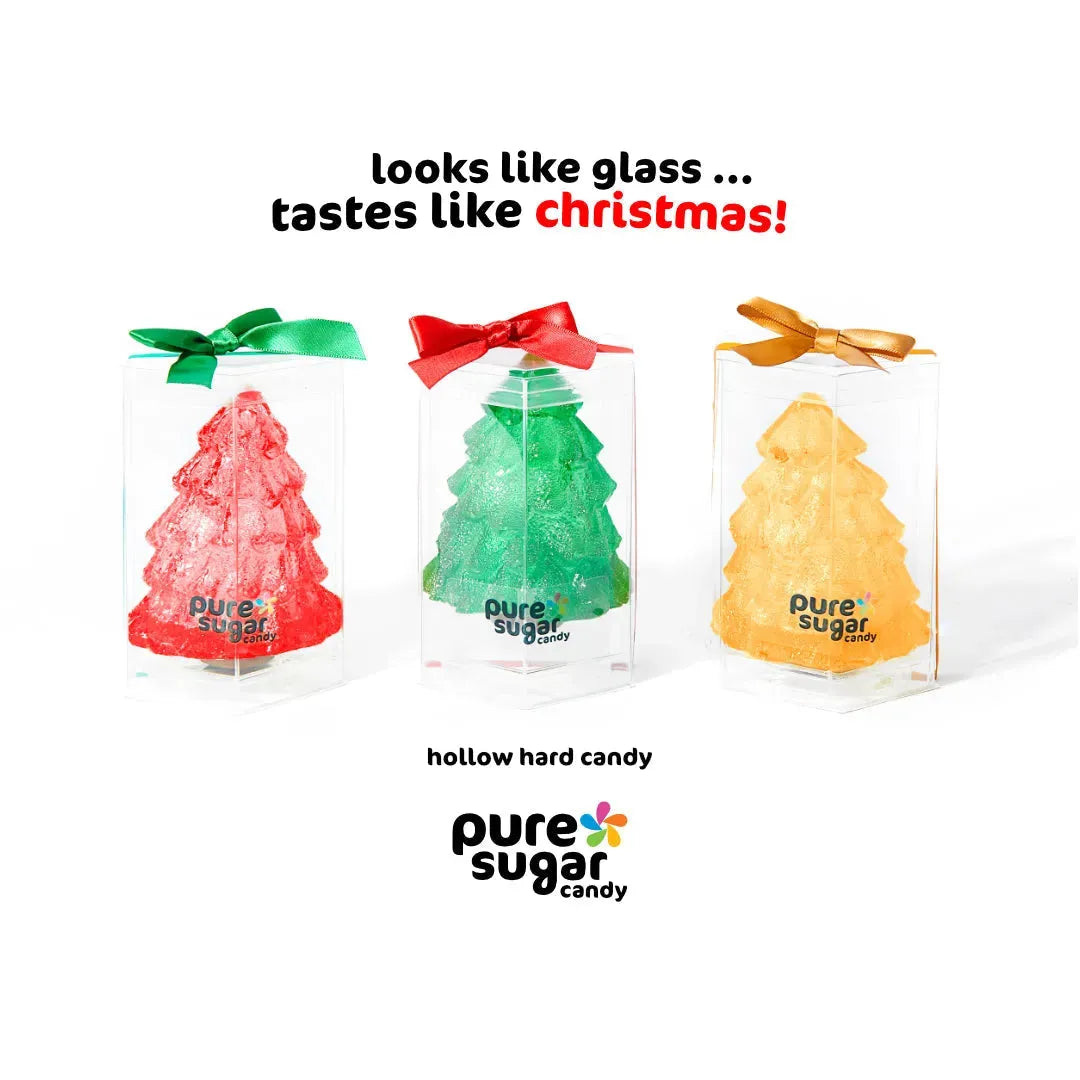 Pure Sugar Candy Hollow Hard Candy - Christmas Tree