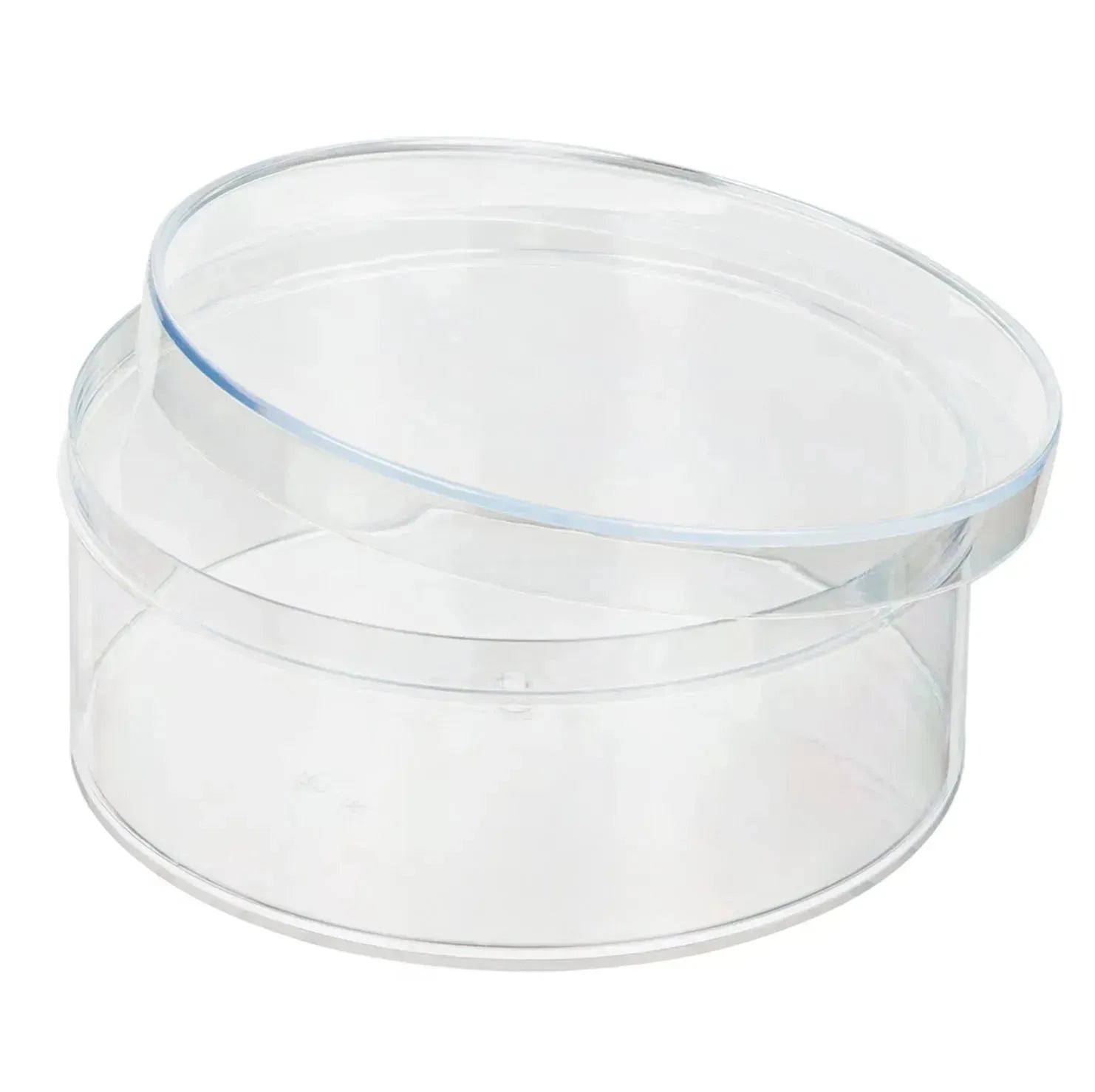 Clear Acrylic Boxes Round 4.75"X2.1" 16 Pack