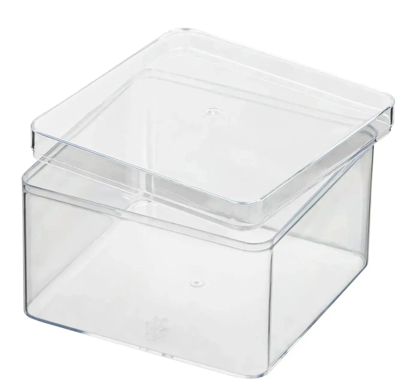 Clear Acrylic Boxes 4.25"X4.25"X2.25" 16 Pack