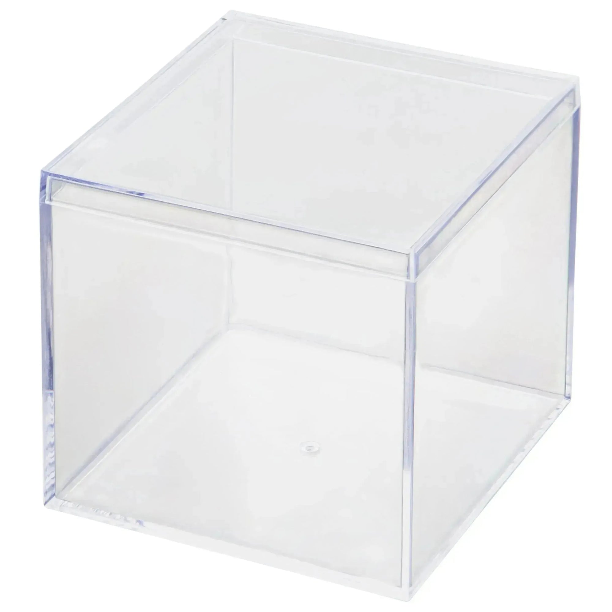 Clear Acrylic Boxes 3x3x3 8 Pack