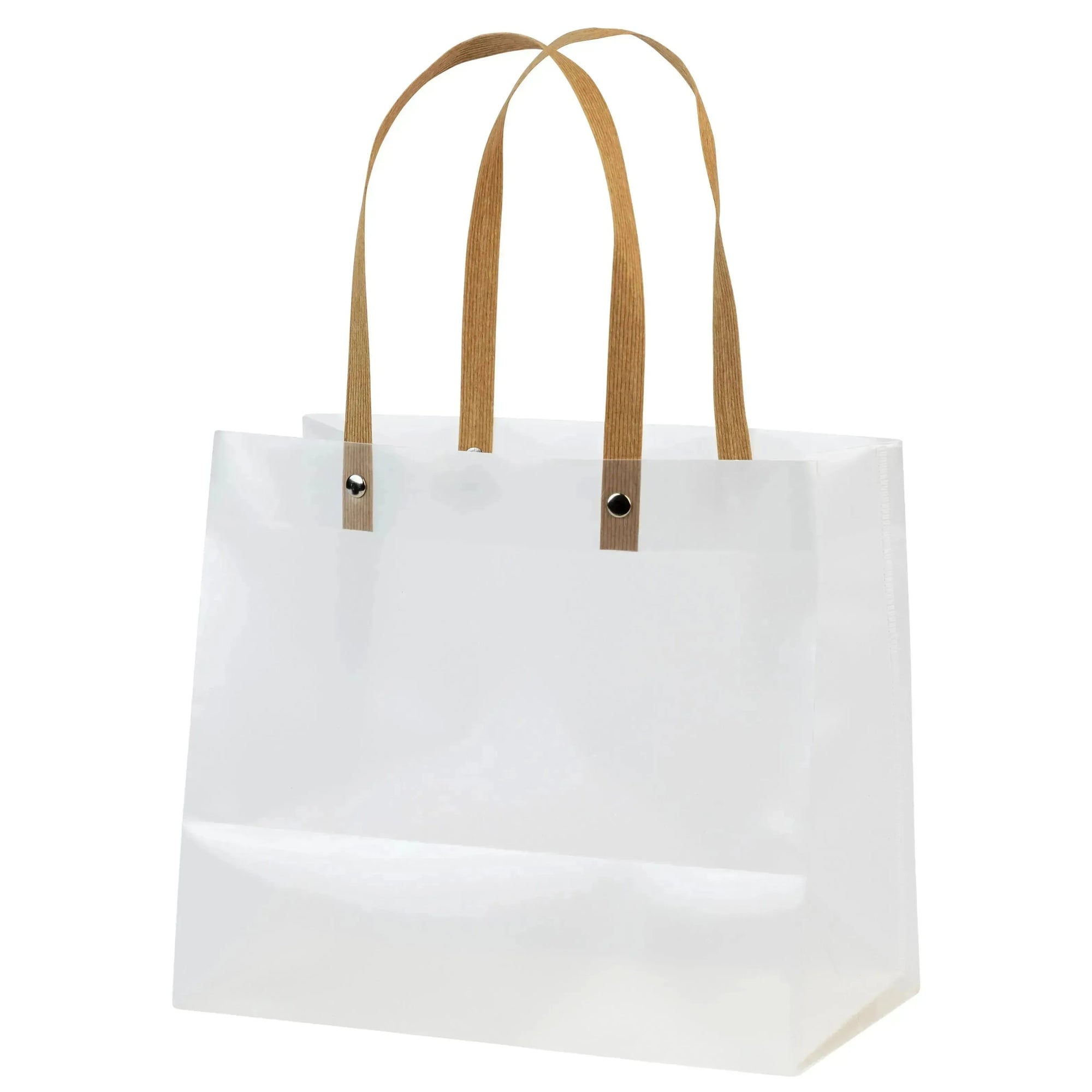 Clear Frosted Gift Bags 7.75X9X5 20 Pack