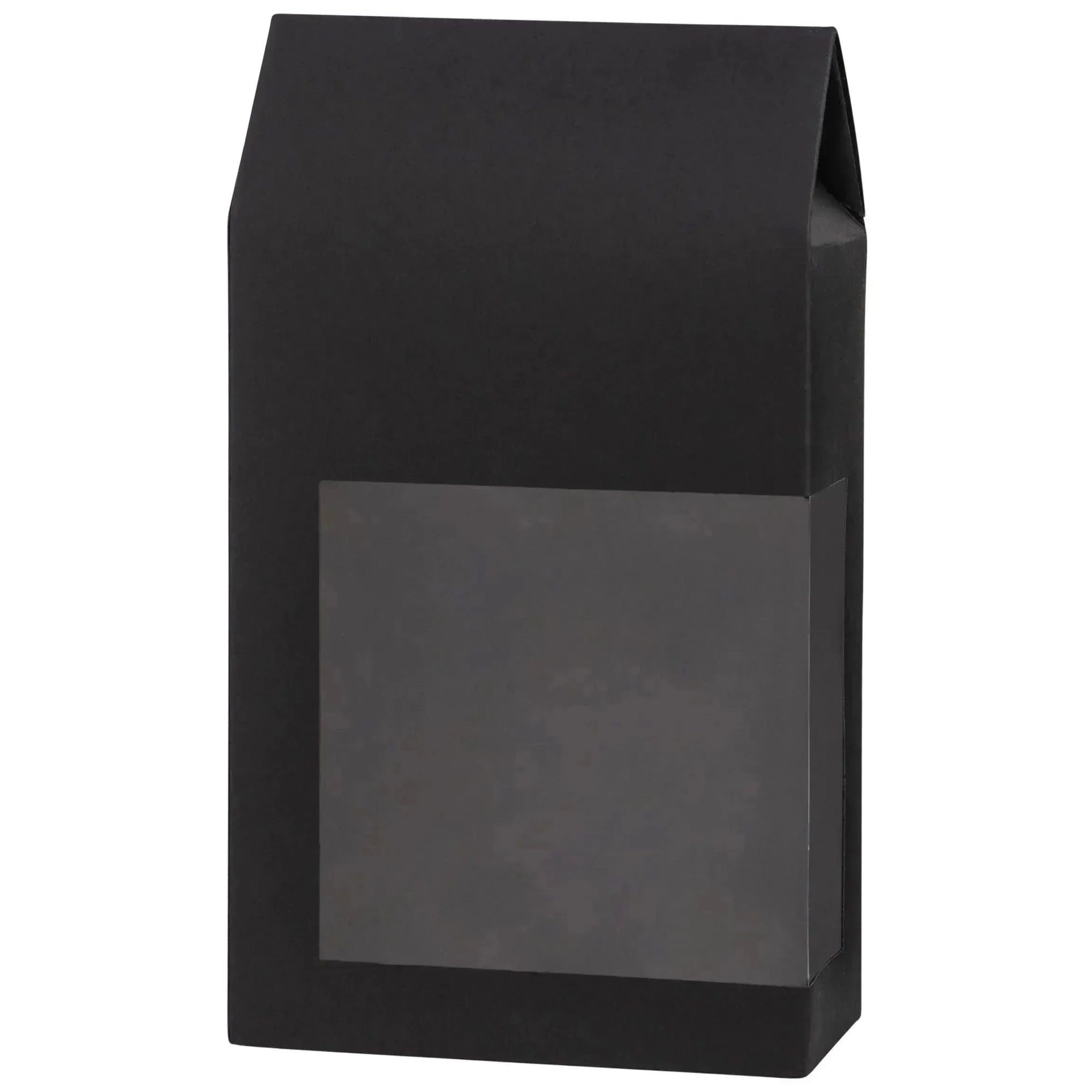 Tall Paper Boxes With Window Black 9X5X2.5Gift Boxes 16 Pack