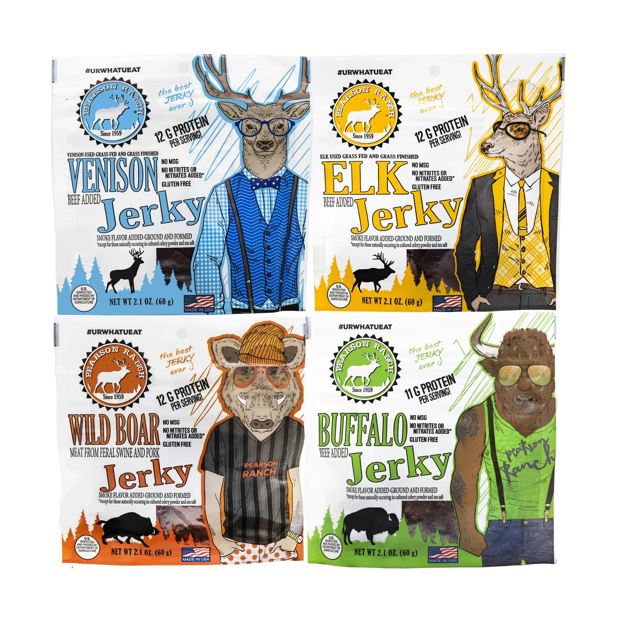 Pearson Ranch Jerky The Whole Chuck Wagon - Ultimate Variety Pack