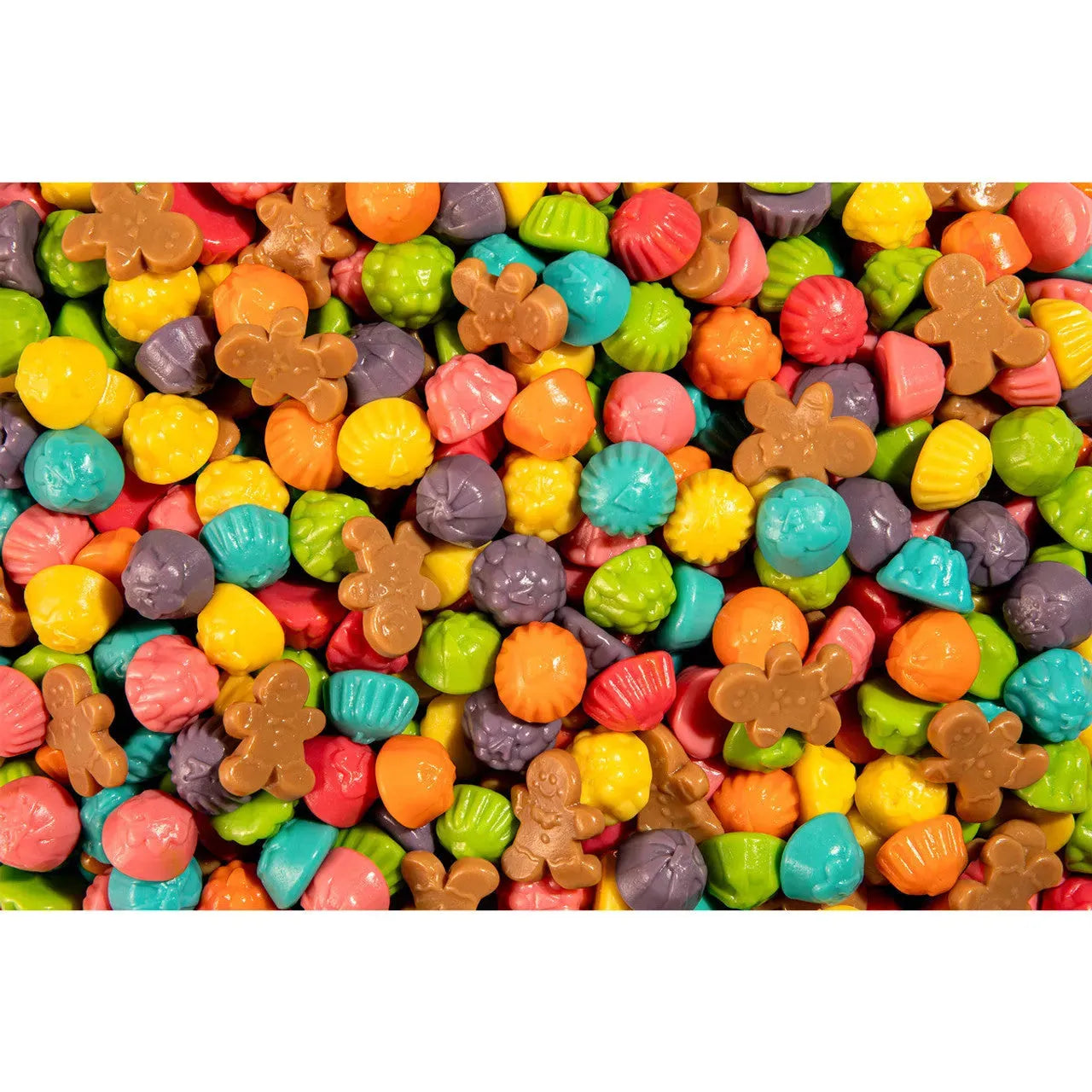 Albanese Gummy Jolly Gingerbread and Gumdrops: 5LB Bag