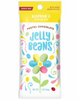 Koppers Pastel Chocolate Covered Jelly Beans: 6-Piece Box