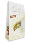 Lindt White Chocolate Lindor Truffles: 6-Piece Case