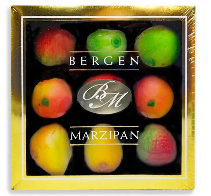 Biermann Marzipan Fruit Candy Gift Boxes: 12-Piece Case