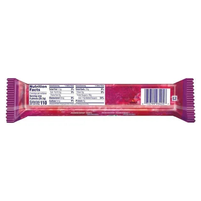 Mamba Berrytasty Fruit Chews Candy: 24-Piece Box