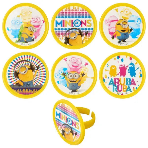 Sprinkle Pop Despicable Me™ Celebrations Cupcake Rings