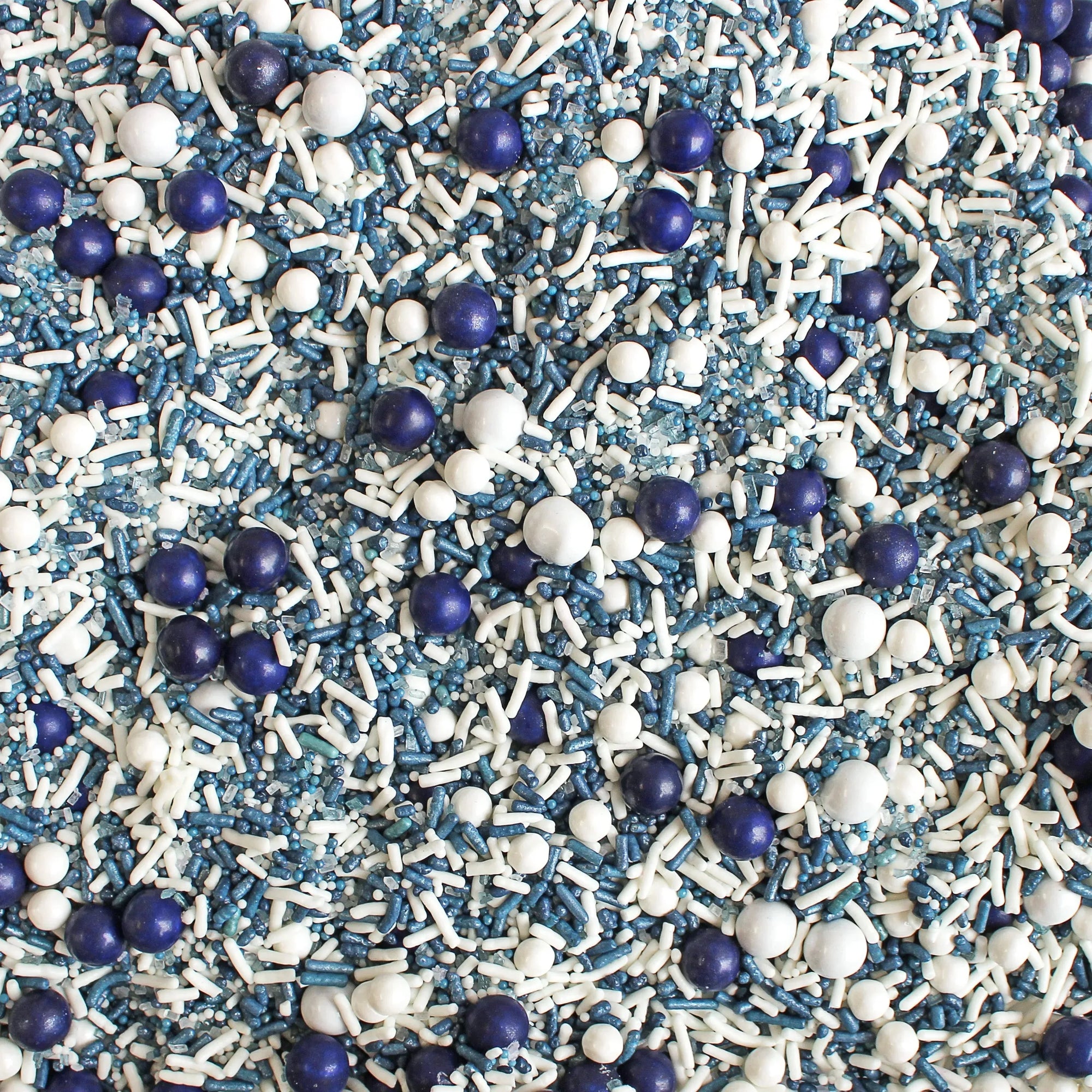 Sprinkle Pop Navy Blue & White Sporty Sprinkles