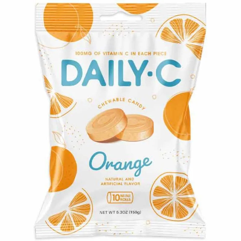 Daily C Vitamin Candy - Orange: 12-Piece Box