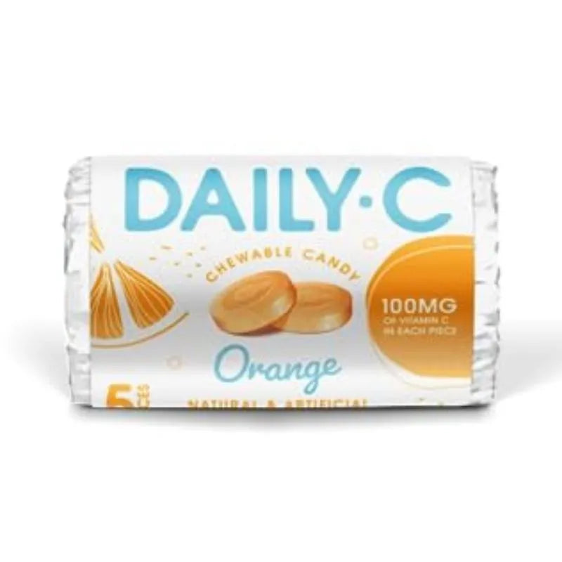 Daily C Vitamin Candy - Orange: 12-Piece Box