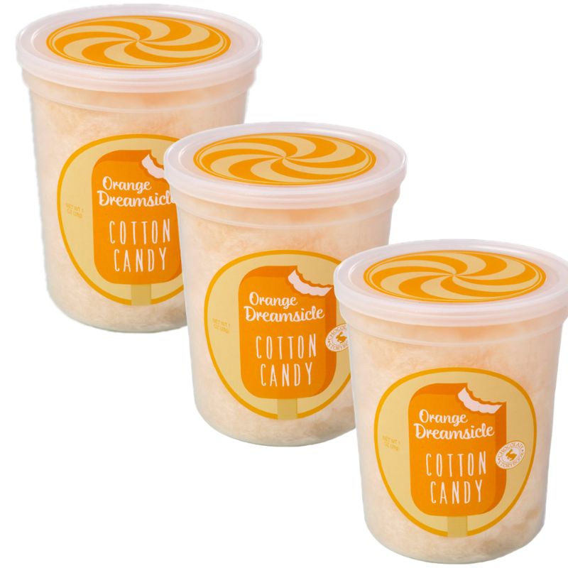 Chocolate Storybook Cotton Candy - Orange Dreamsicle: 12-Piece Case