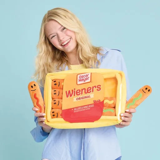 Oscar Mayer Wieners Packaging Plush