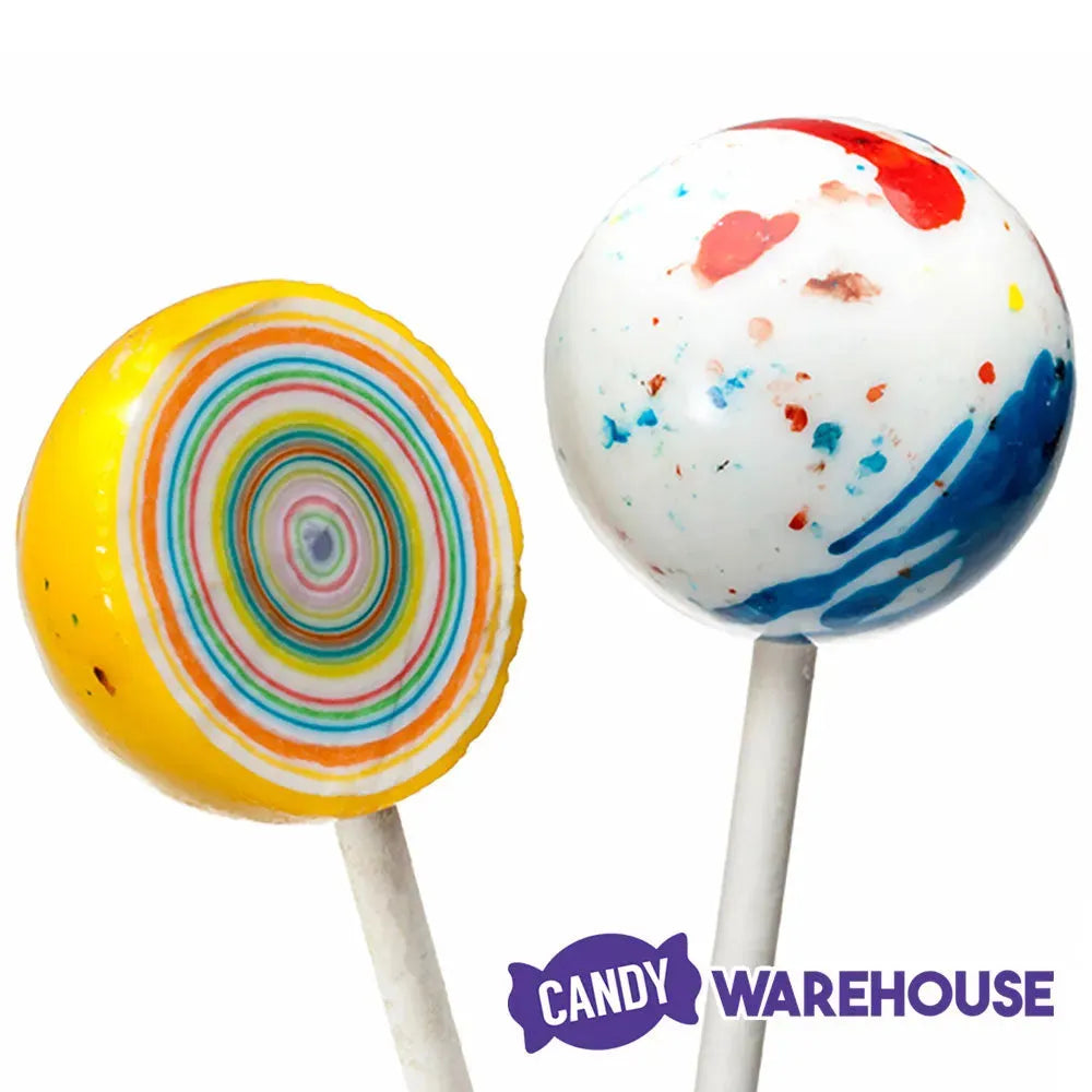 Espeez Paintball Pops Giant Jawbreaker Lollipops: 36-Piece Tub