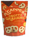 A’cappella Knotty Grahams Chocolate Peanut Butter Knots: 6-Pack