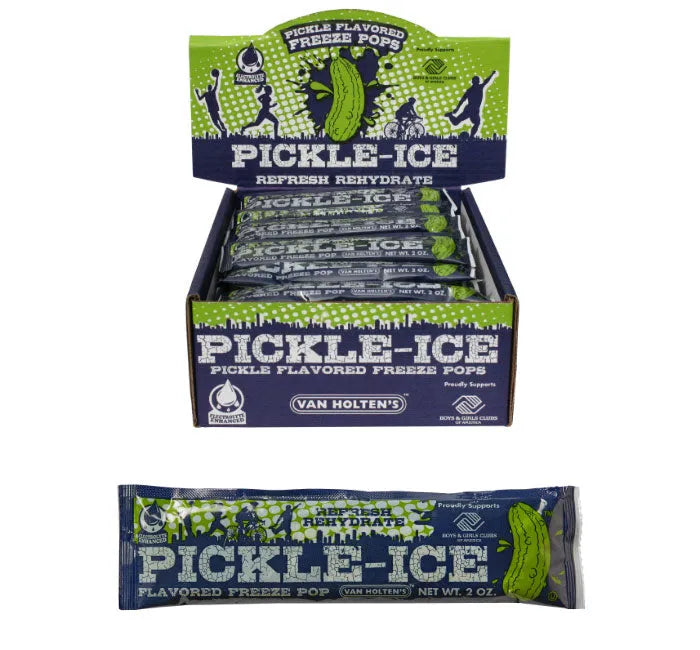 Van Holten&#39;s Pickle Ice Freeze Pop: 24-Piece Box