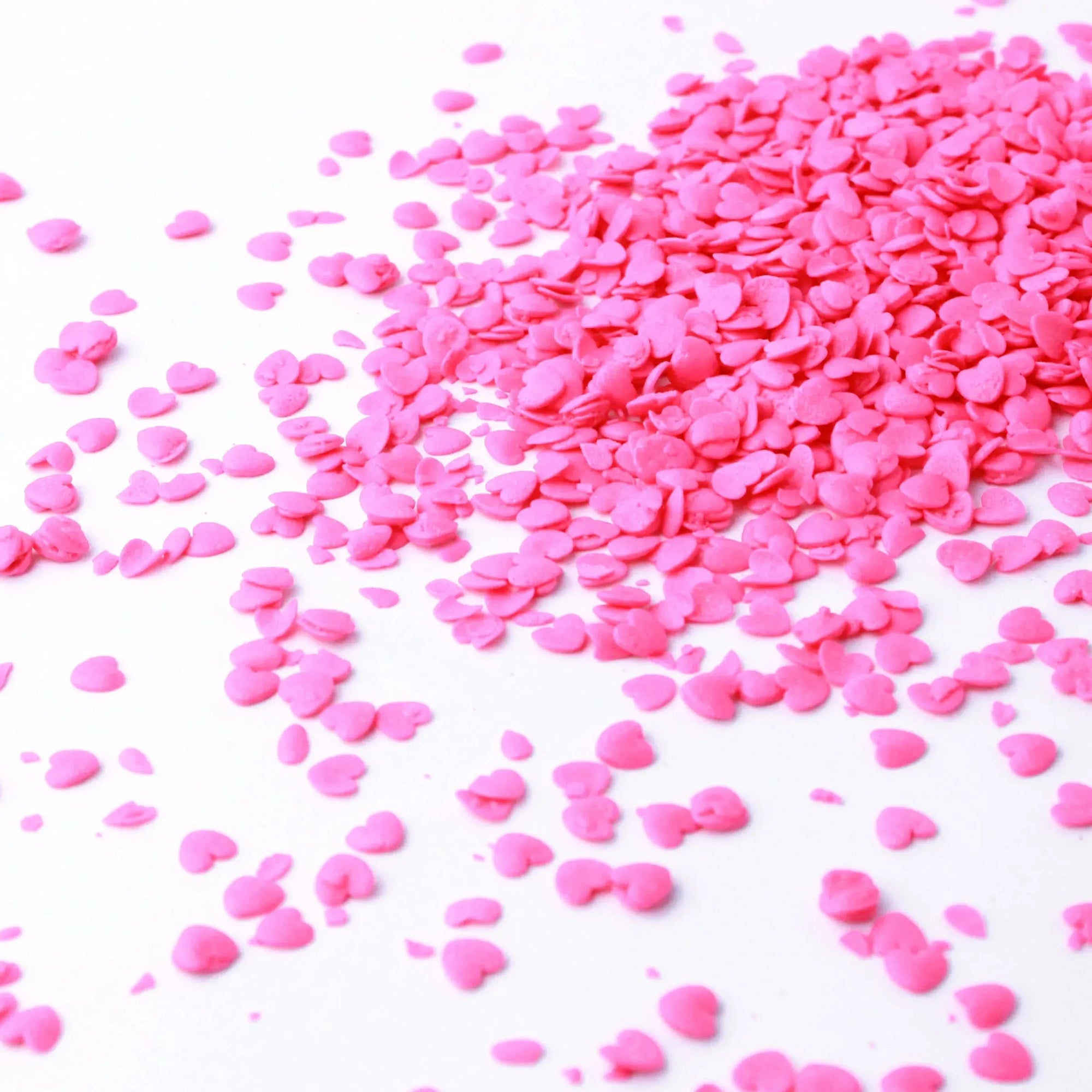 Sprinkle Pop Pink Heart Confetti Sprinkles