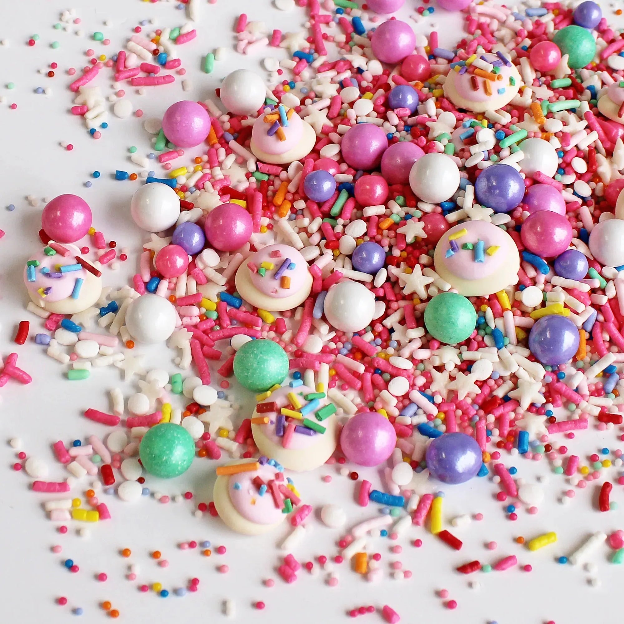 Sprinkle Pop Pink Sprinkle Cookie Sprinkle Mix