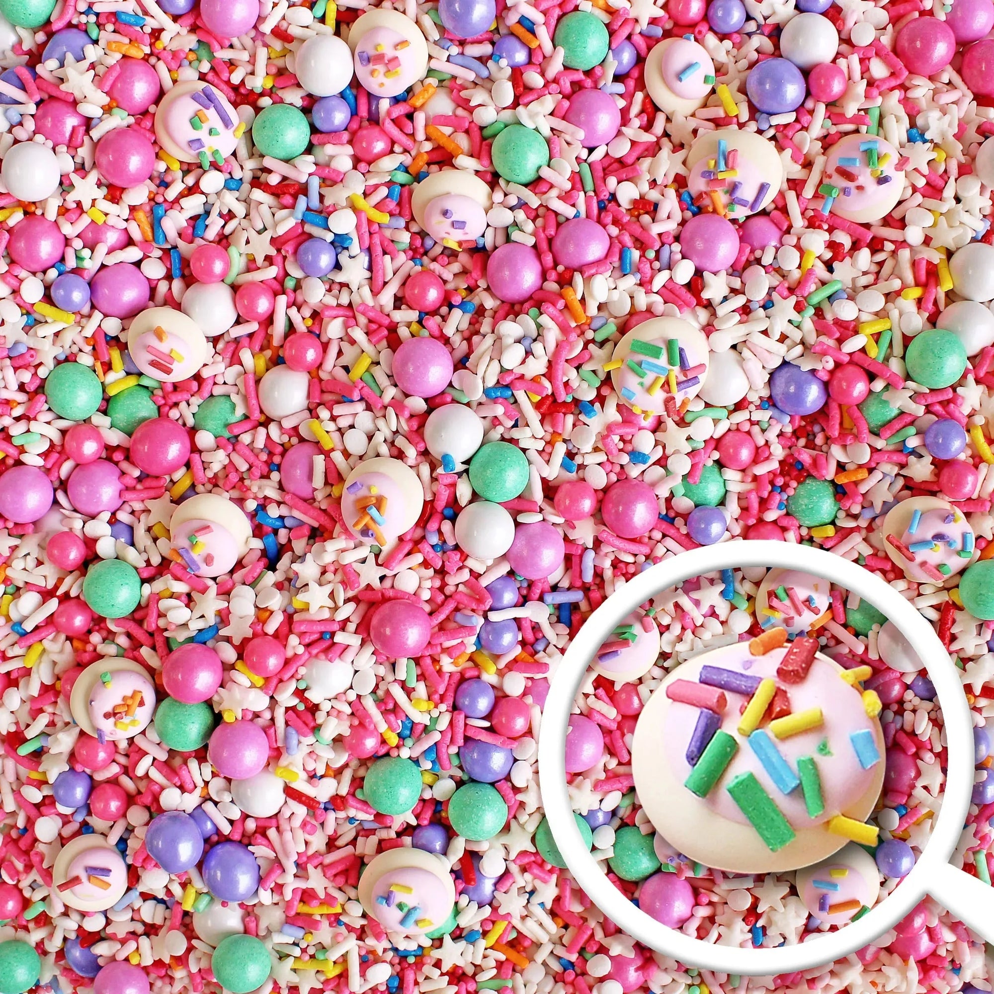 Sprinkle Pop Pink Sprinkle Cookie Sprinkle Mix