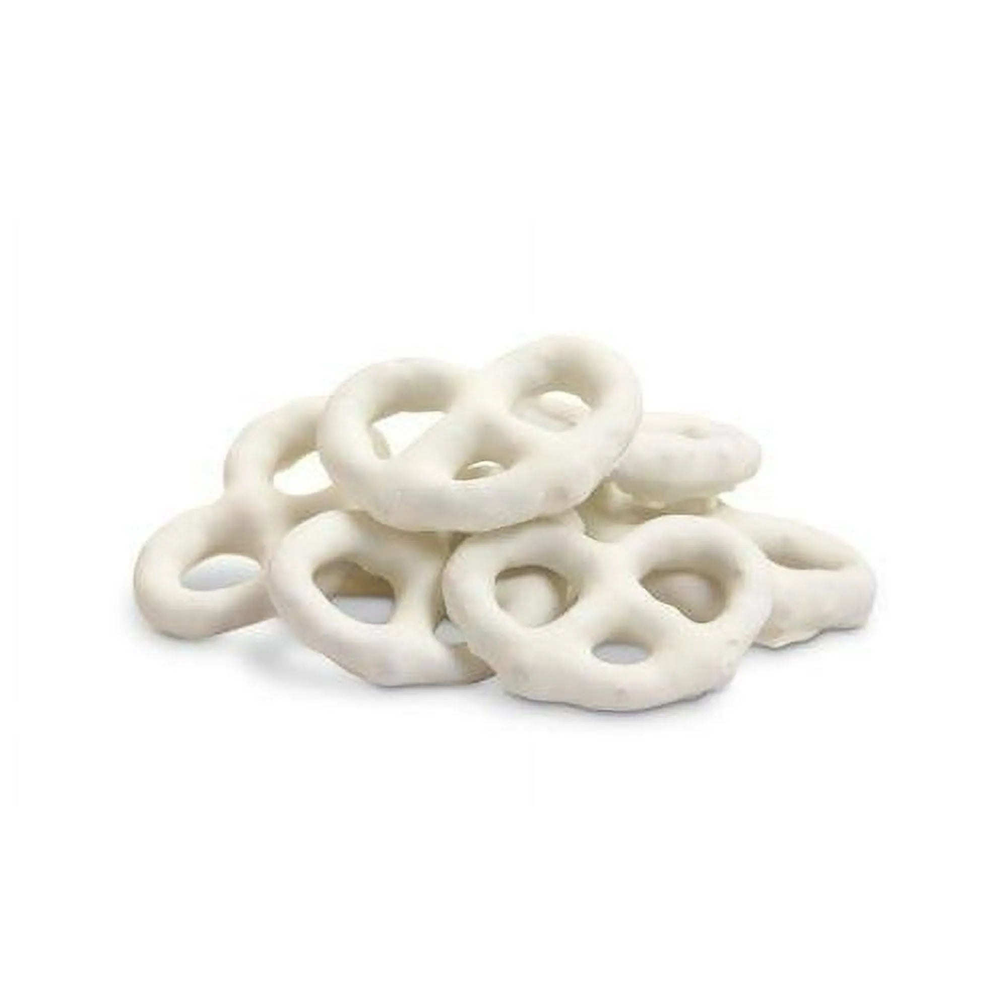 Albanese Mini White Yogurt Covered Pretzels: 10LB Bag