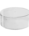 Clear Acrylic Boxes Round 5.25"X2.25" 16 Pack