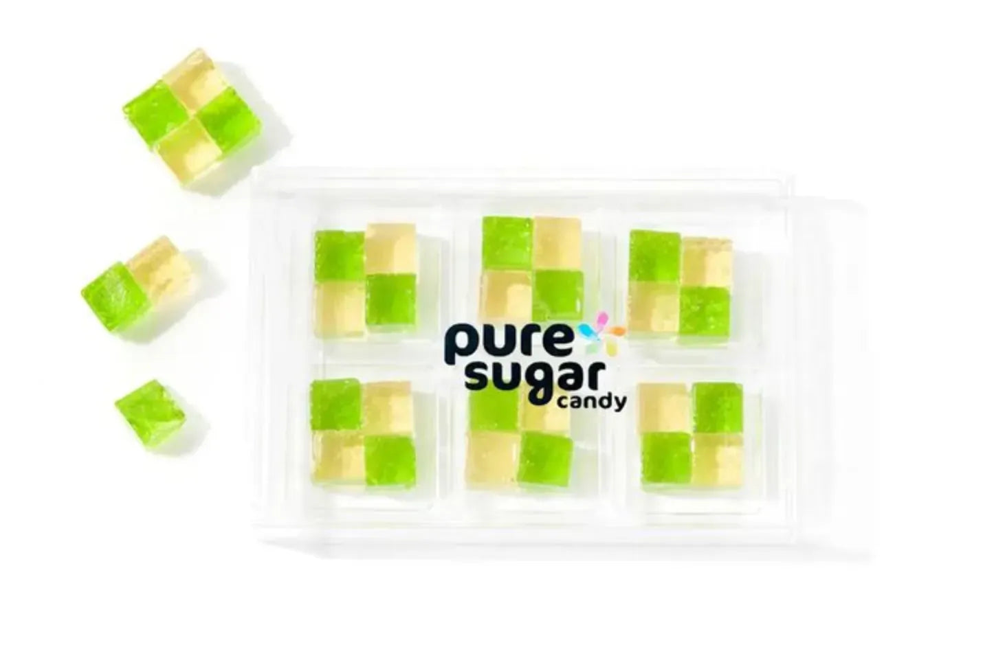 Pure Sugar Candy Caramel Apple Candy Cubes