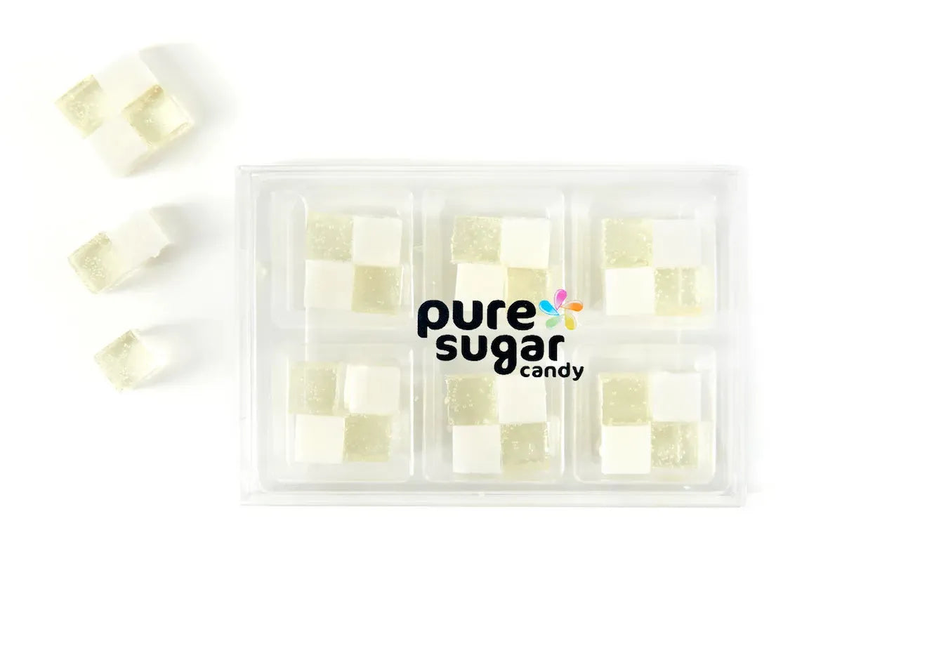 Pure Sugar Candy Coconut Cream Pie Candy Cubes