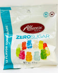 Albanese Zero Sugar Gummy Bears Peg Bags: 12-Piece Box