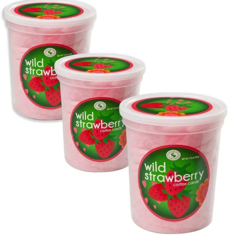 Chocolate Storybook Cotton Candy - Wild Strawberry: 12-Piece Case