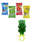 Teddy Pop Sour Lollipop Rings: 24-Piece Box