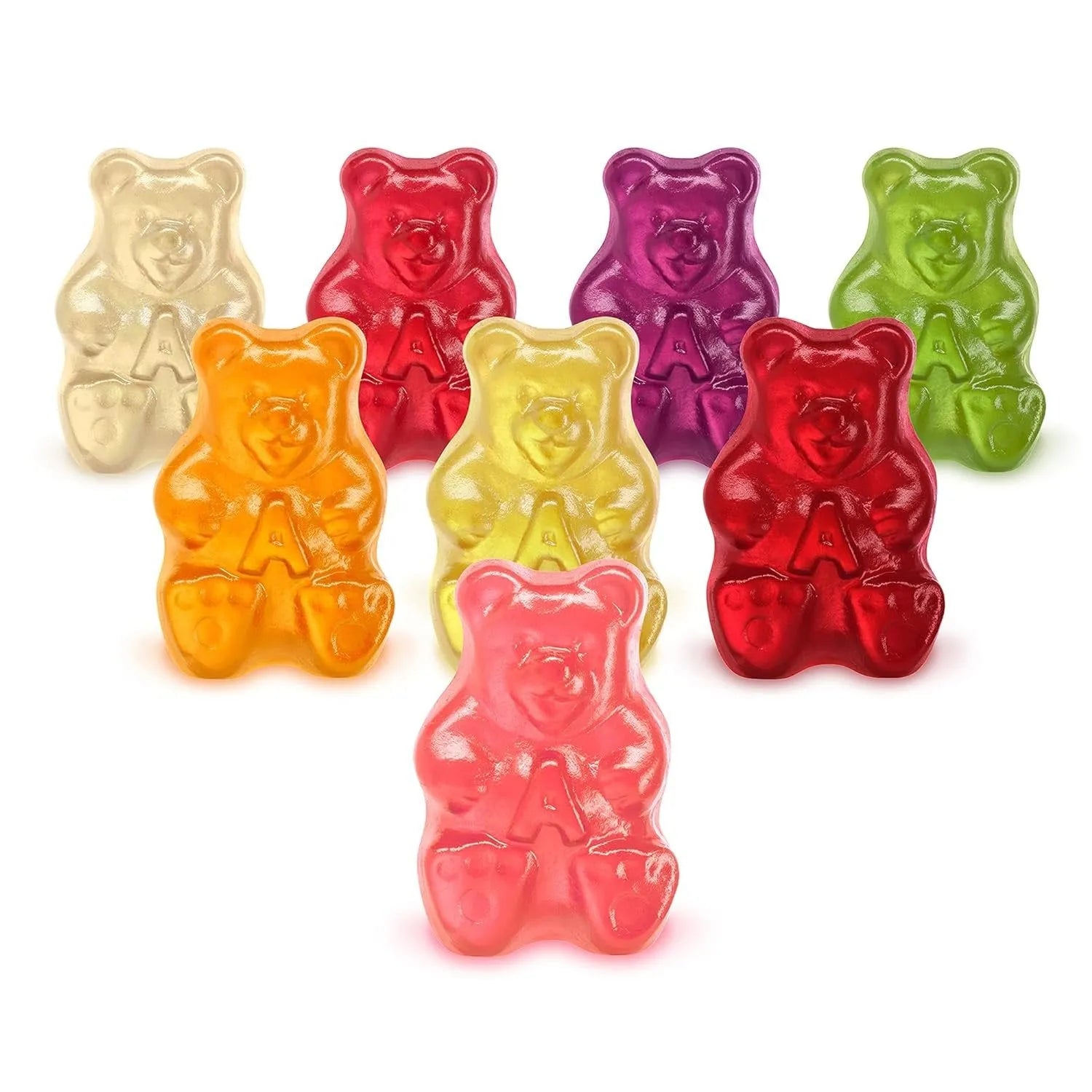 Albanese True to Fruit Exotic Fruits Gummy Bears Peg Bags: 12-Piece Box