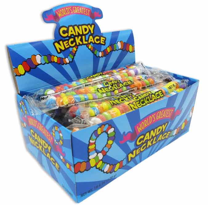 World's Greatest Candy Necklaces: 24-Piece Box