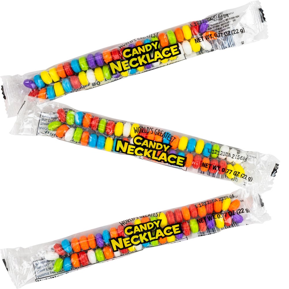 World's Greatest Candy Necklaces: 24-Piece Box