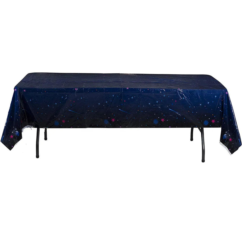 Galaxy Stars Tablecloth 54" 108" 8 Pack