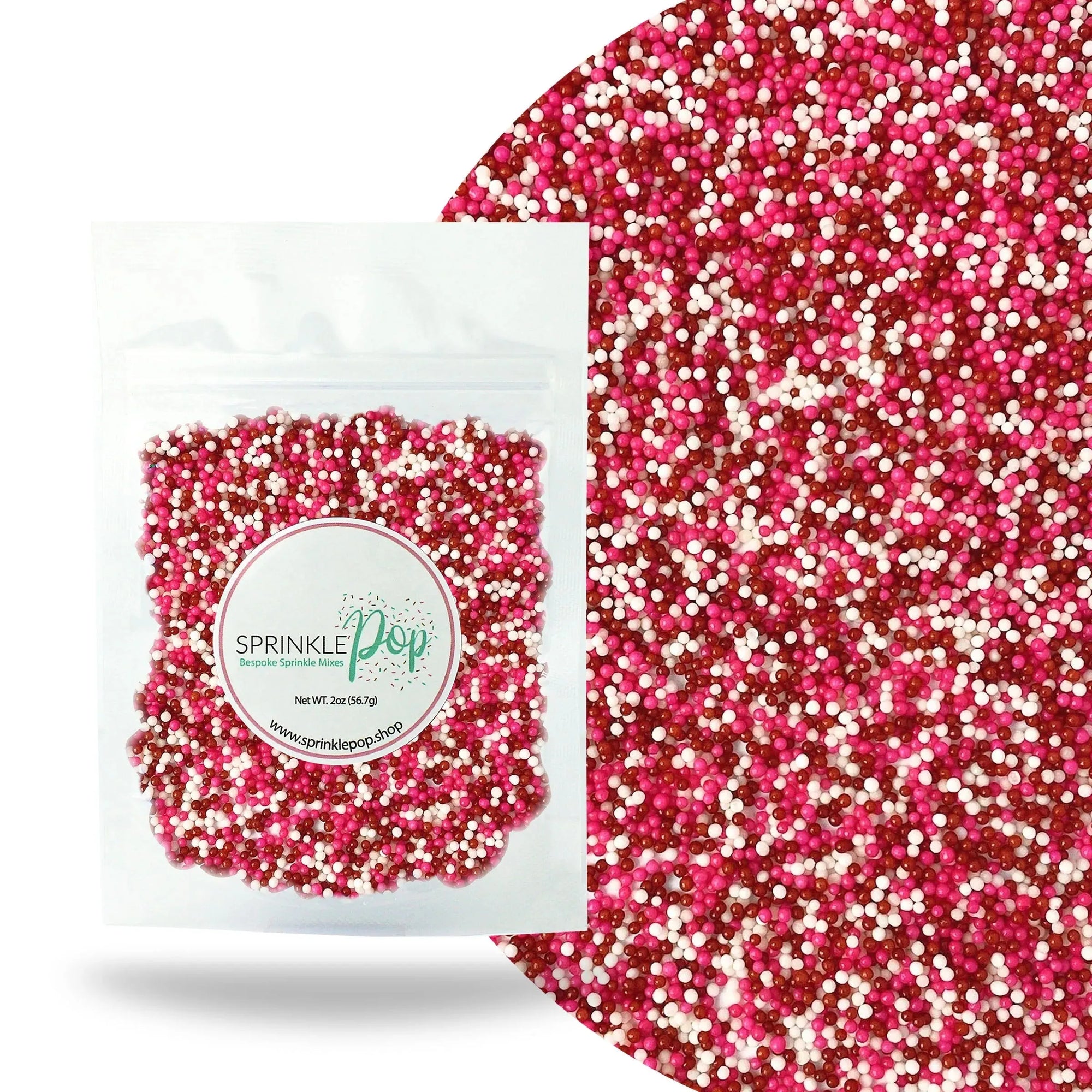 Sprinkle Pop Valentine's Nonpareil Sprinkle Mix