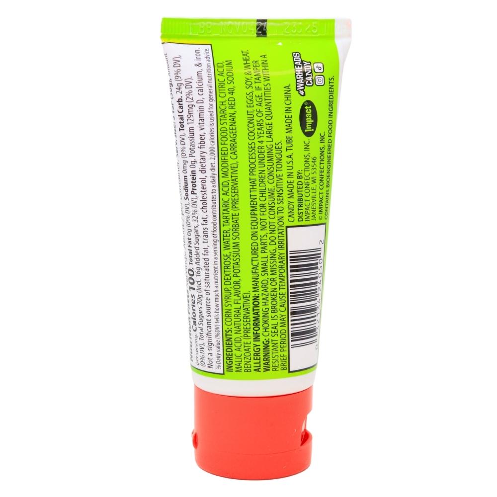 Warheads Sour Watermelon Squeeze Candy Tubes: 12-Piece Box