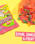 Warheads Wedgies Peg Bags: 12-Piece Box