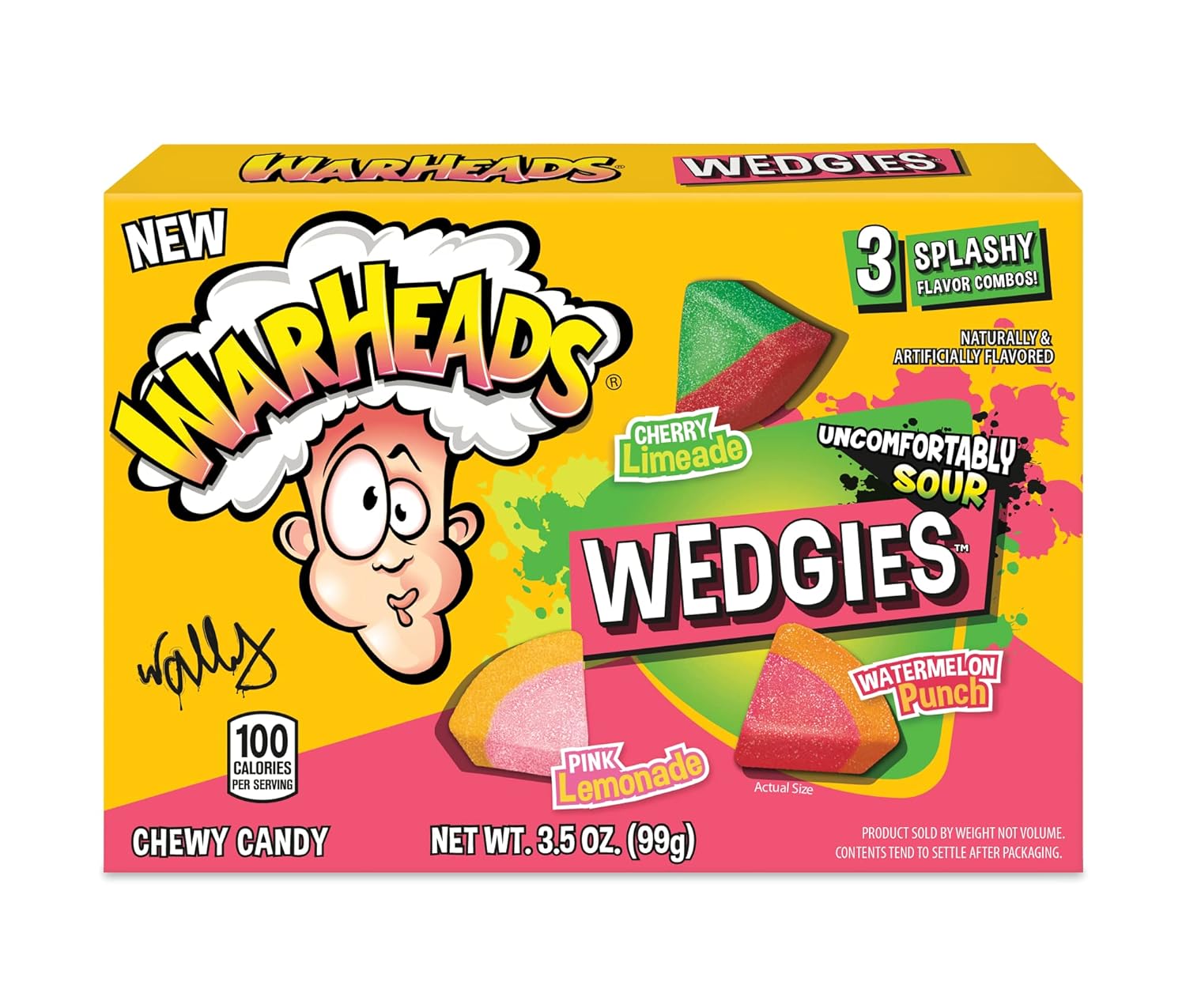 Warheads Wedgies Theater Boxes: 12-Piece Case