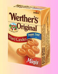 Werther's Sugar-Free Minis Flip Boxes; 12-Piece Case